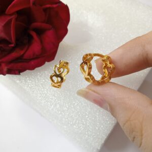 haert shape earings