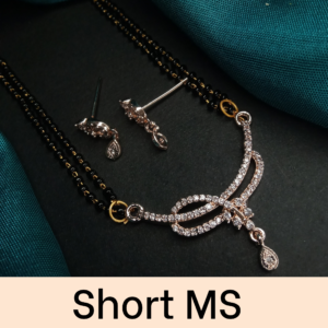 Short Diamond Mangalsutra