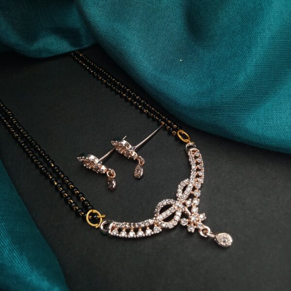 diamond pendal mangalsutra