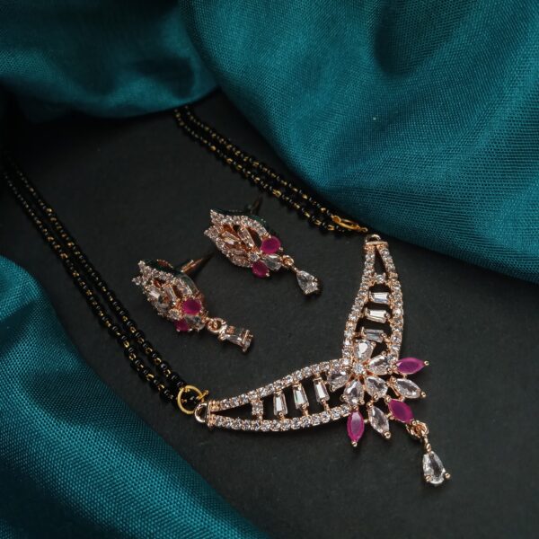 diamond pendal mangalsutra