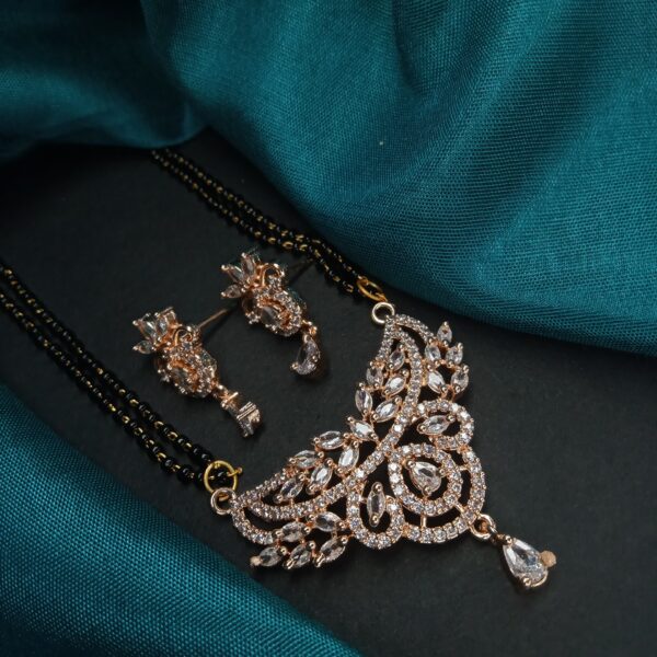 diamond pendal mangalsutra