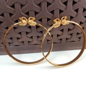 free size peacock bangles