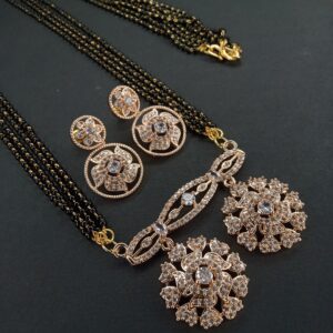 rose gold wati mangalsutra
