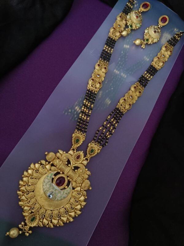 rajwadi mangalsutra