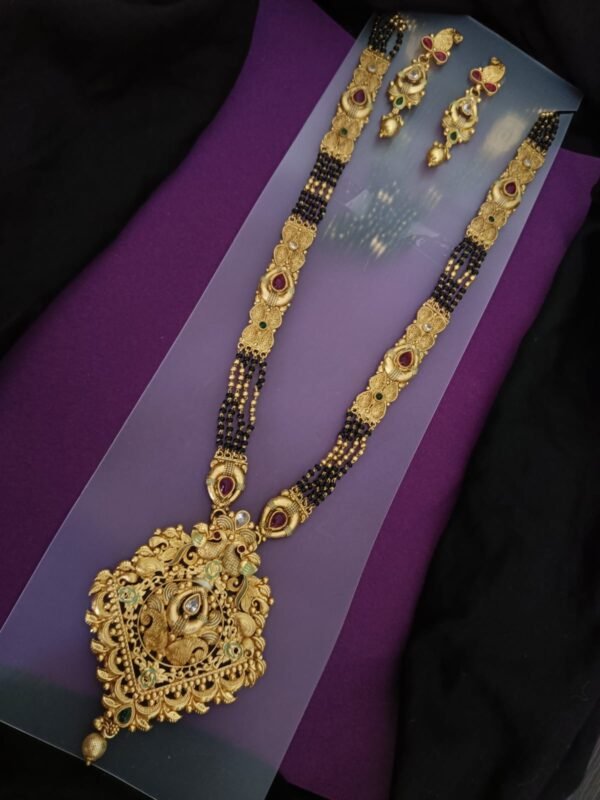 rajwadi mangalsutra