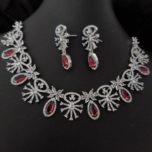 trendy AD necklace