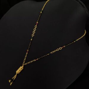 short micropolish mangalsutra